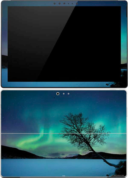 StockTrek Aurora Borealis over a lake in Norway Surface Pro (2017) Skin